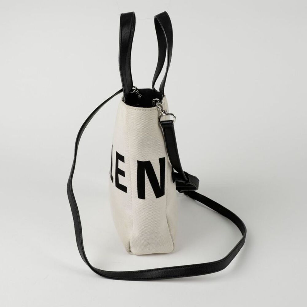 Logo Canvas Tote Shoulder Bag - Picture 5 of 10
